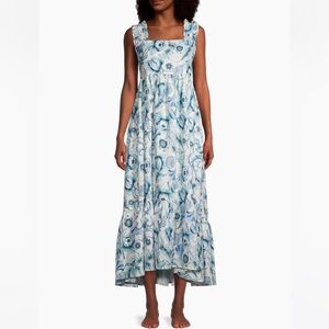 The Lazy Poet In The Pursuit Of Magic Mika Floral Shell Midi-Dress
